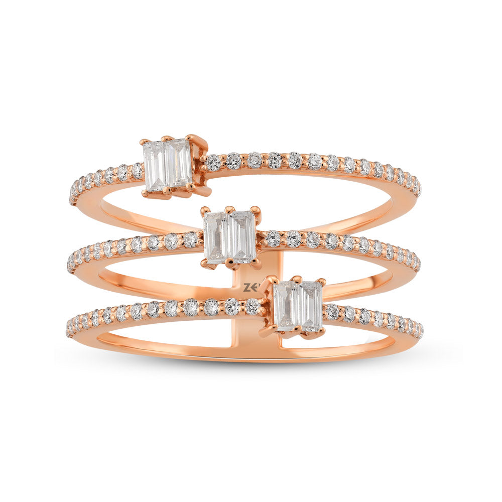 Diamond Baguette Ring
