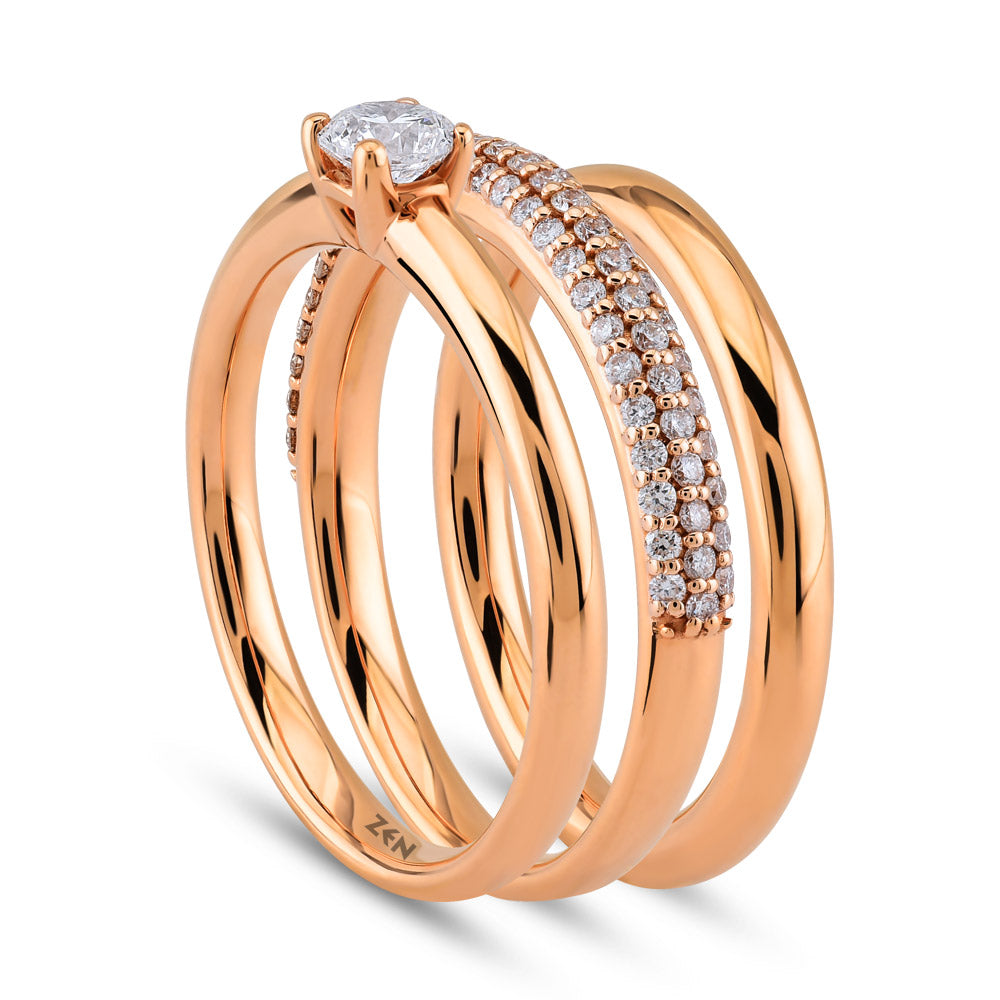 Tripple Diamond Ring