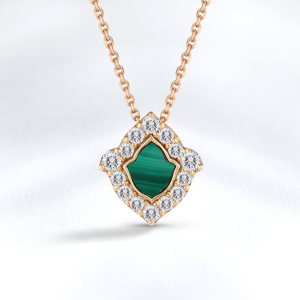 Tulip Diamond Necklace