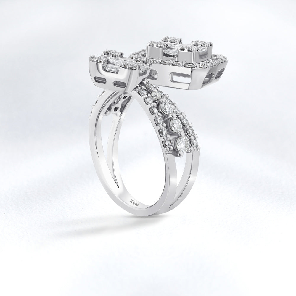 Open Diamond Ring