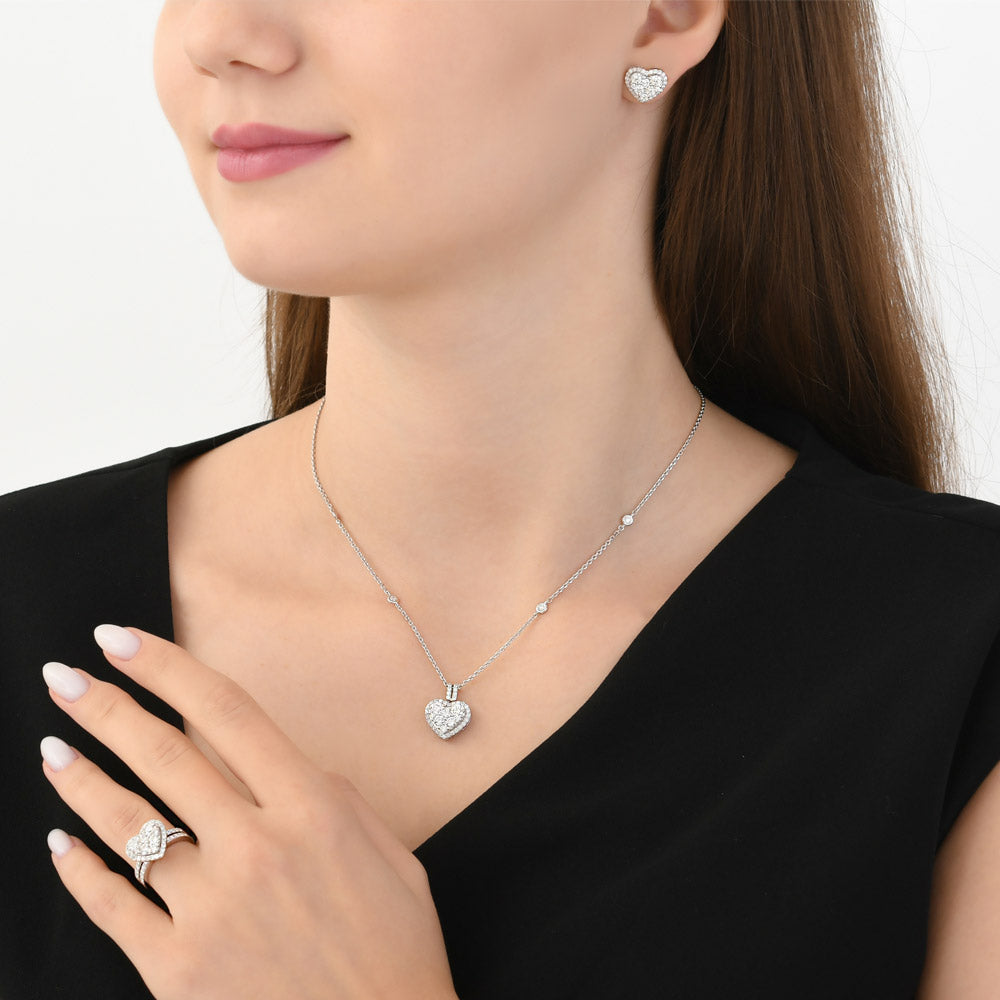 Heart Diamond Ring