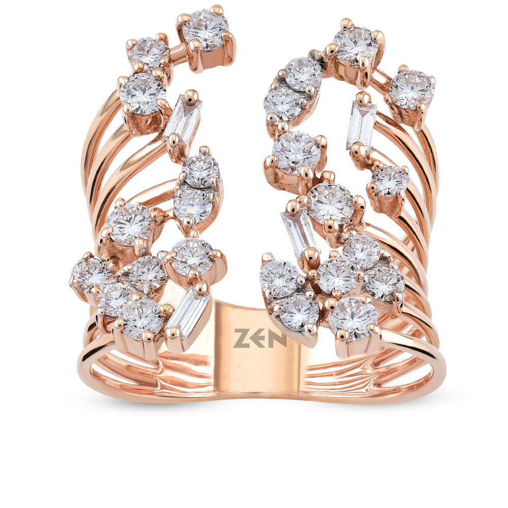 Open Diamond Ring