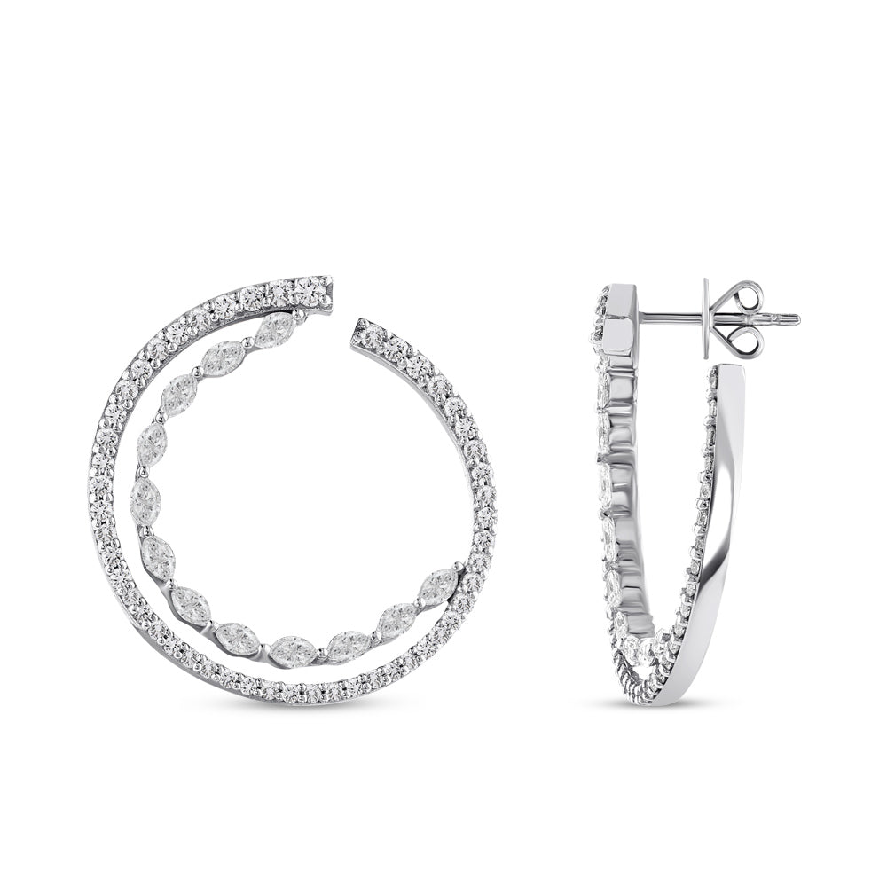 Design Diamond Earrings