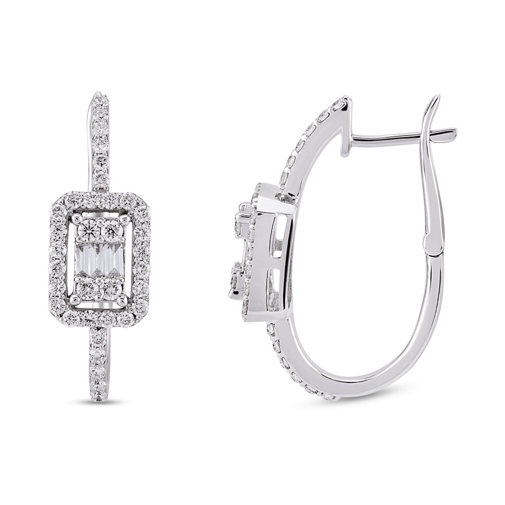 Design Diamond Earrings