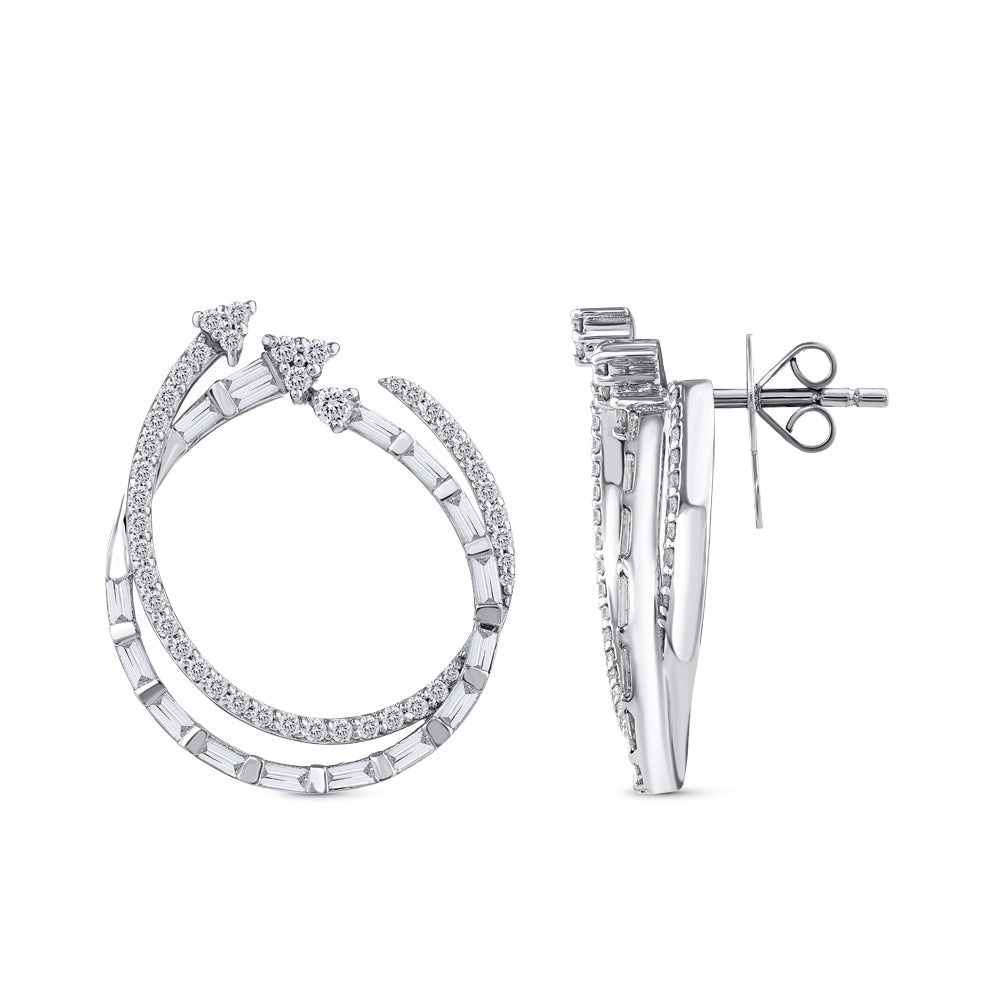 Design Diamond Earrings