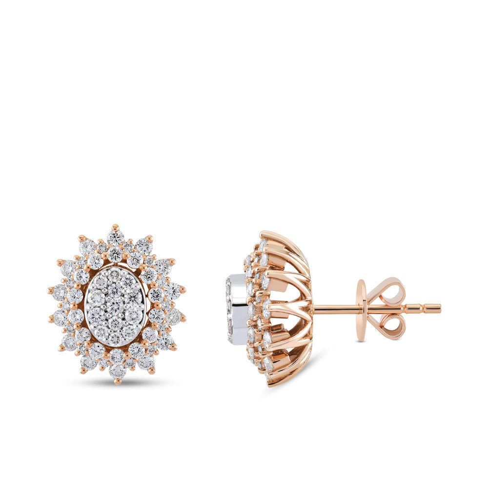 Design Diamond Earrings
