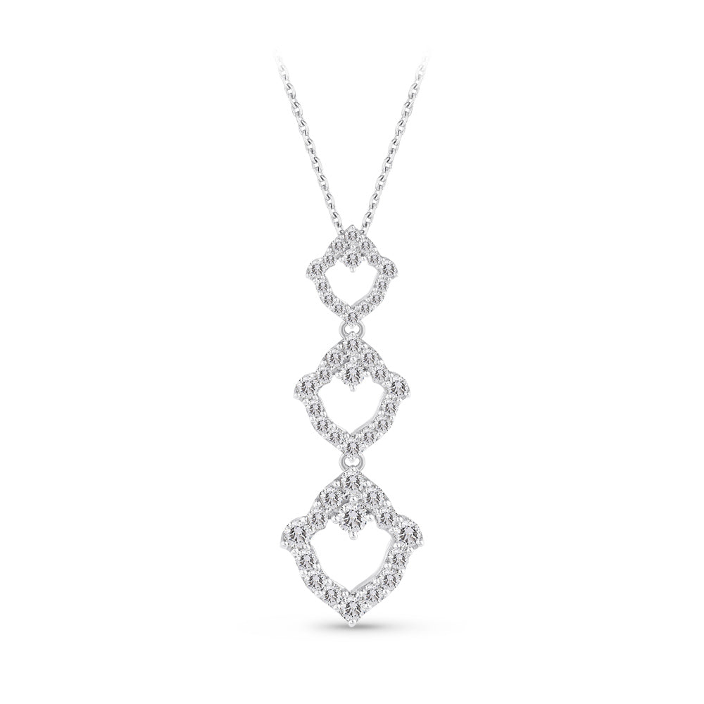 Tulip Diamond Necklace