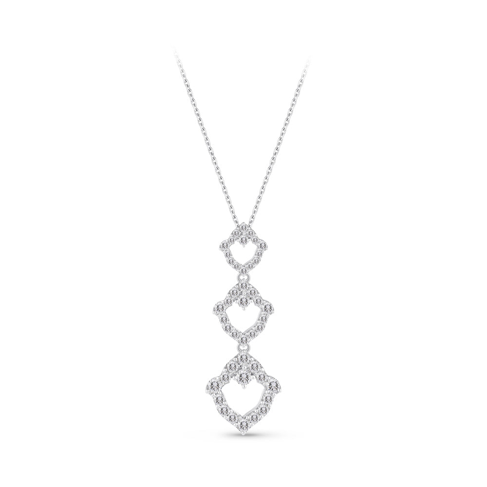 Tulip Diamond Necklace