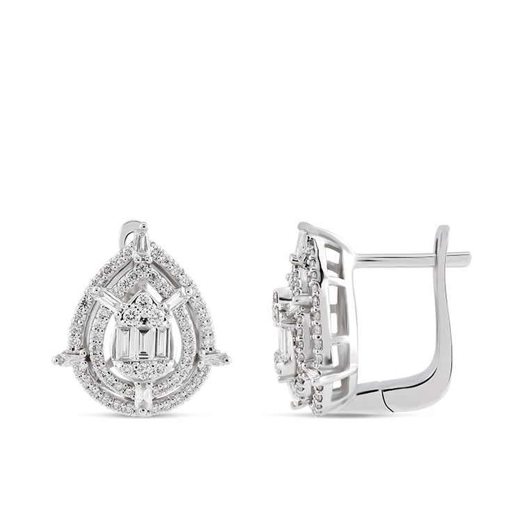 Design Diamond Earrings