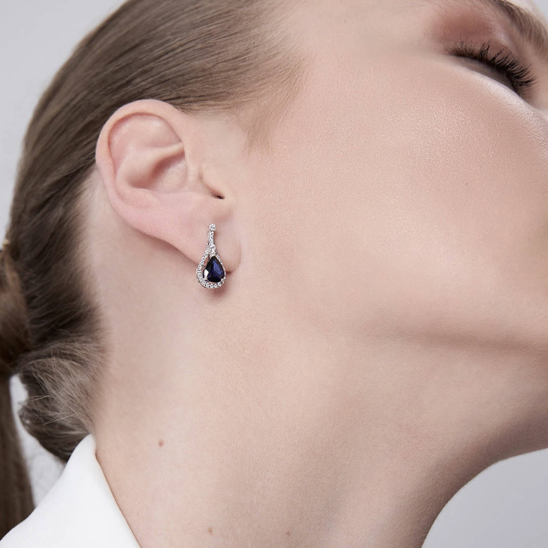 Sapphire Earrings
