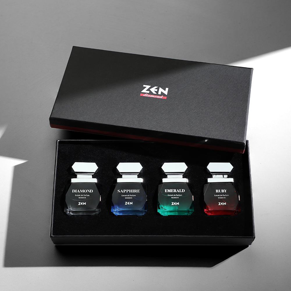 Zen Women's Perfume – 4-Piece Set