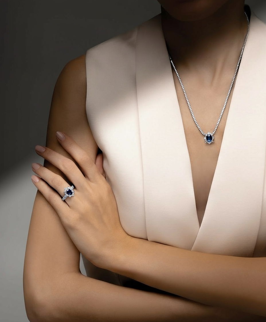Sapphire Necklace
