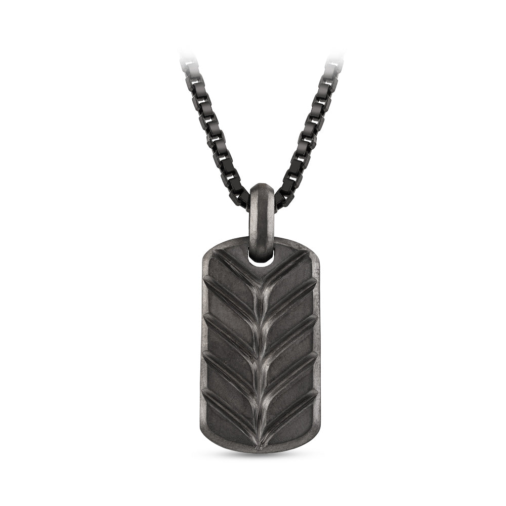 Men Silver Diamond Necklace