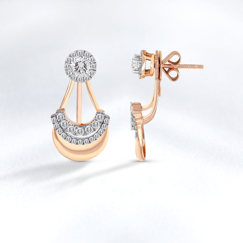 Design Diamond Earrings