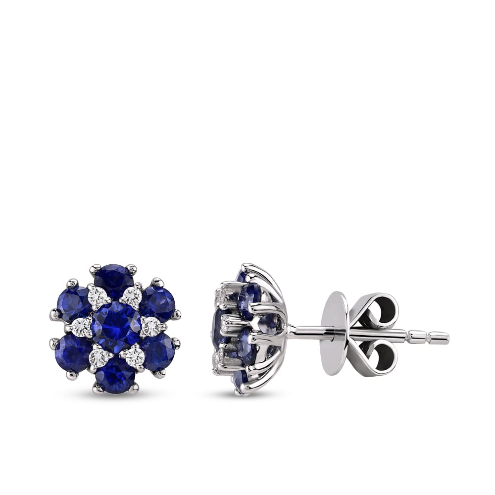 Sapphire Stud Earrings