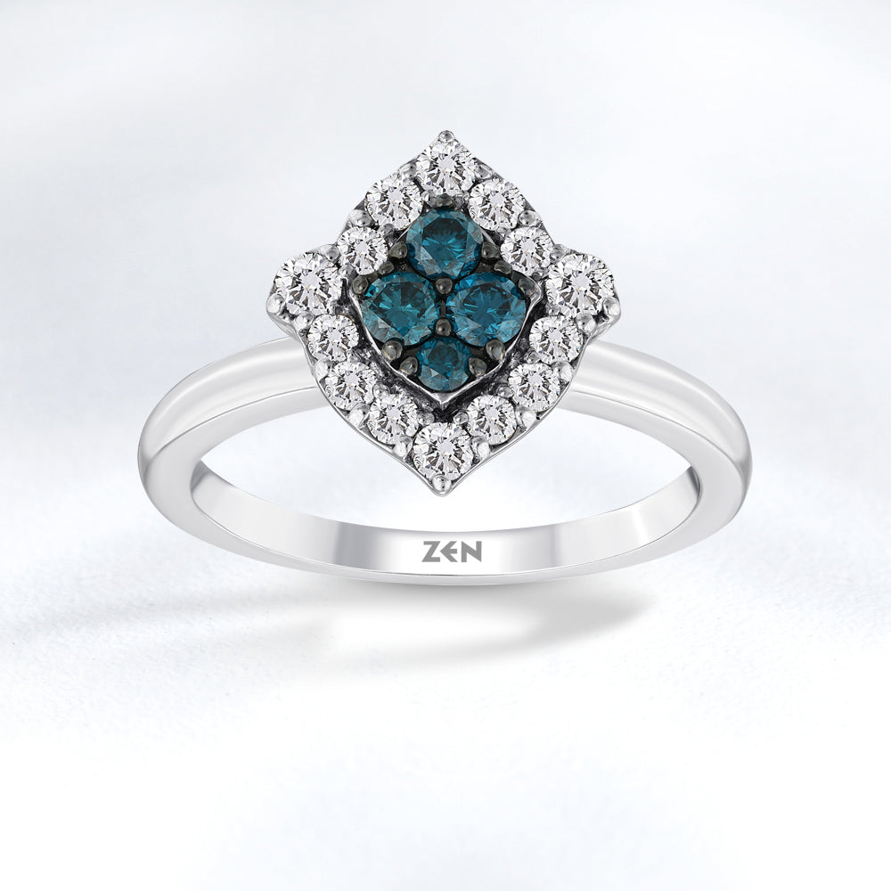 Tulip Diamond Ring
