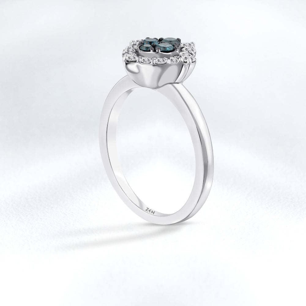 Tulip Diamond Ring