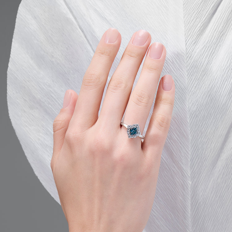 Tulip Diamond Ring