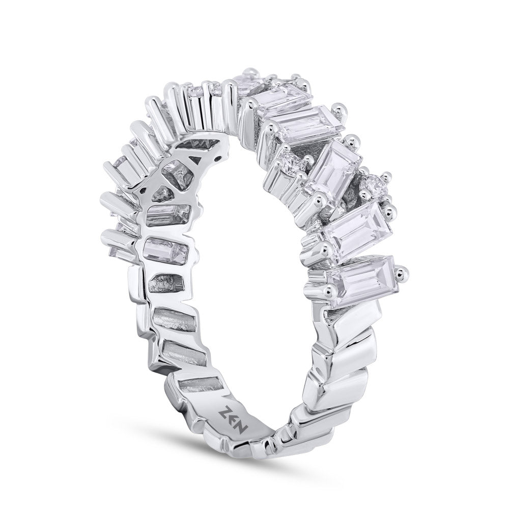Half Eternity Diamond Ring