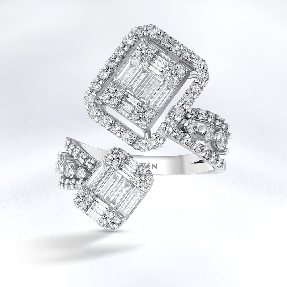 Open Diamond Ring