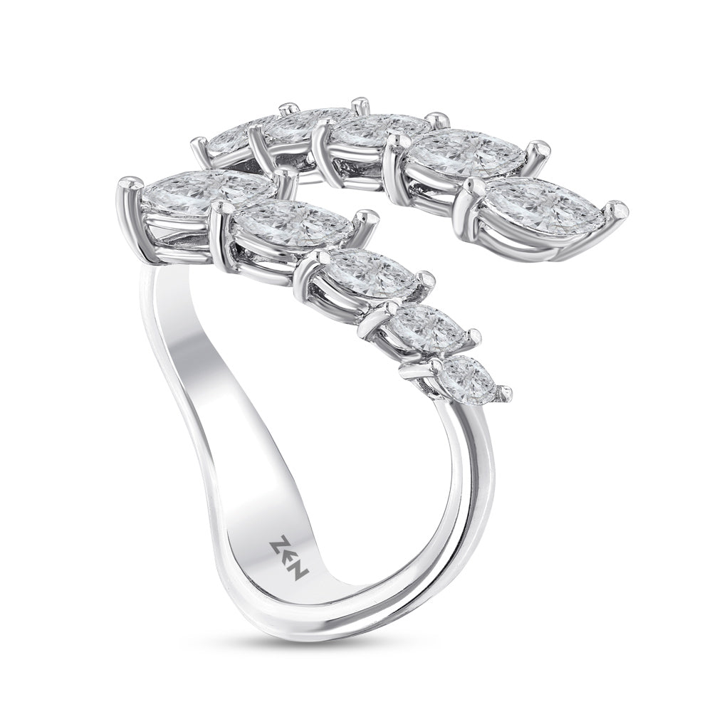 Open Diamond Ring