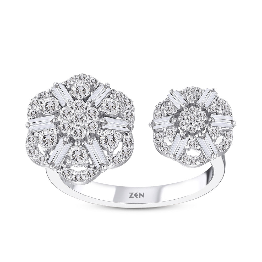 Open Diamond Ring