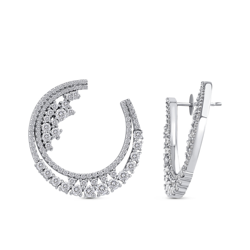 Design Diamond Earrings