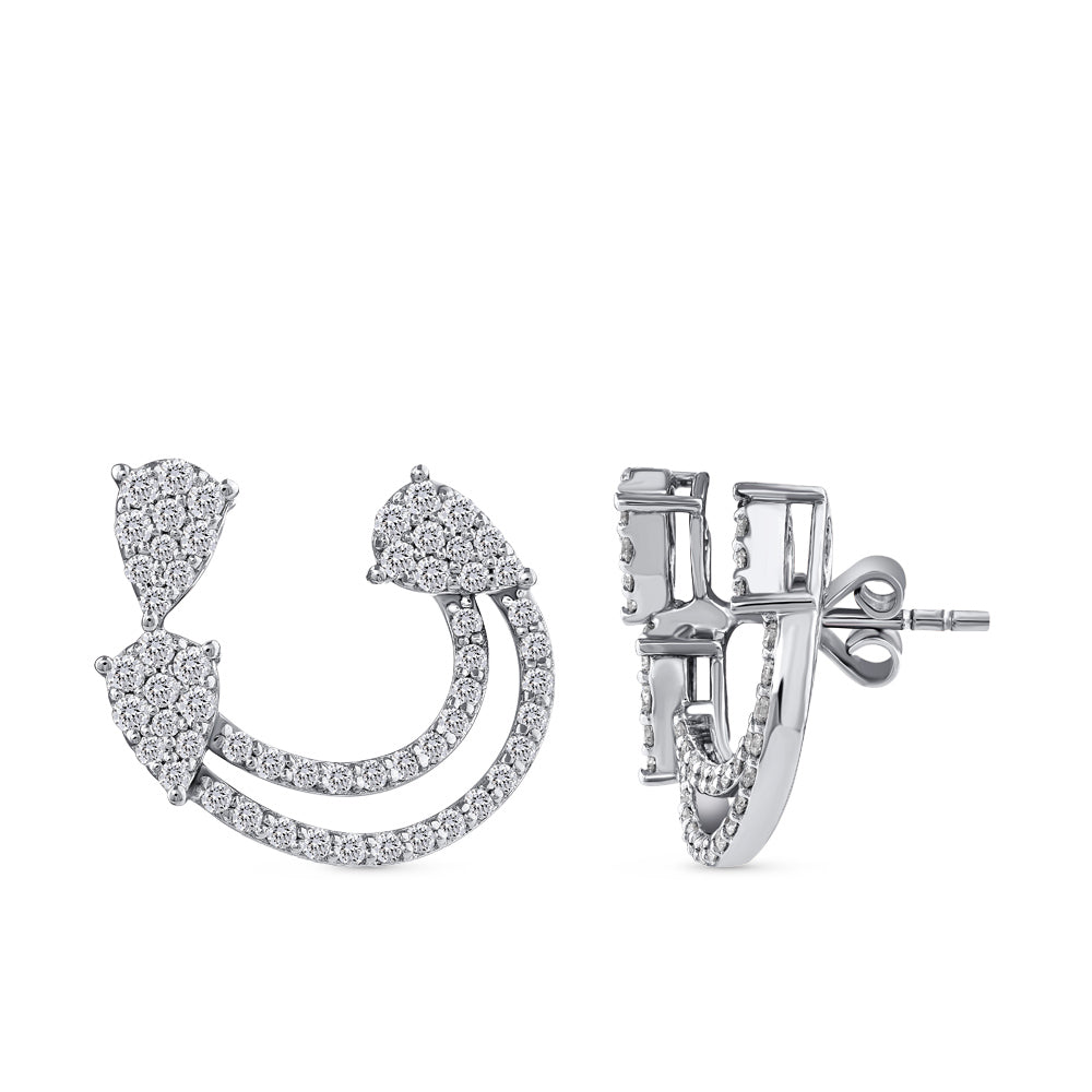 Design Diamond Earrings