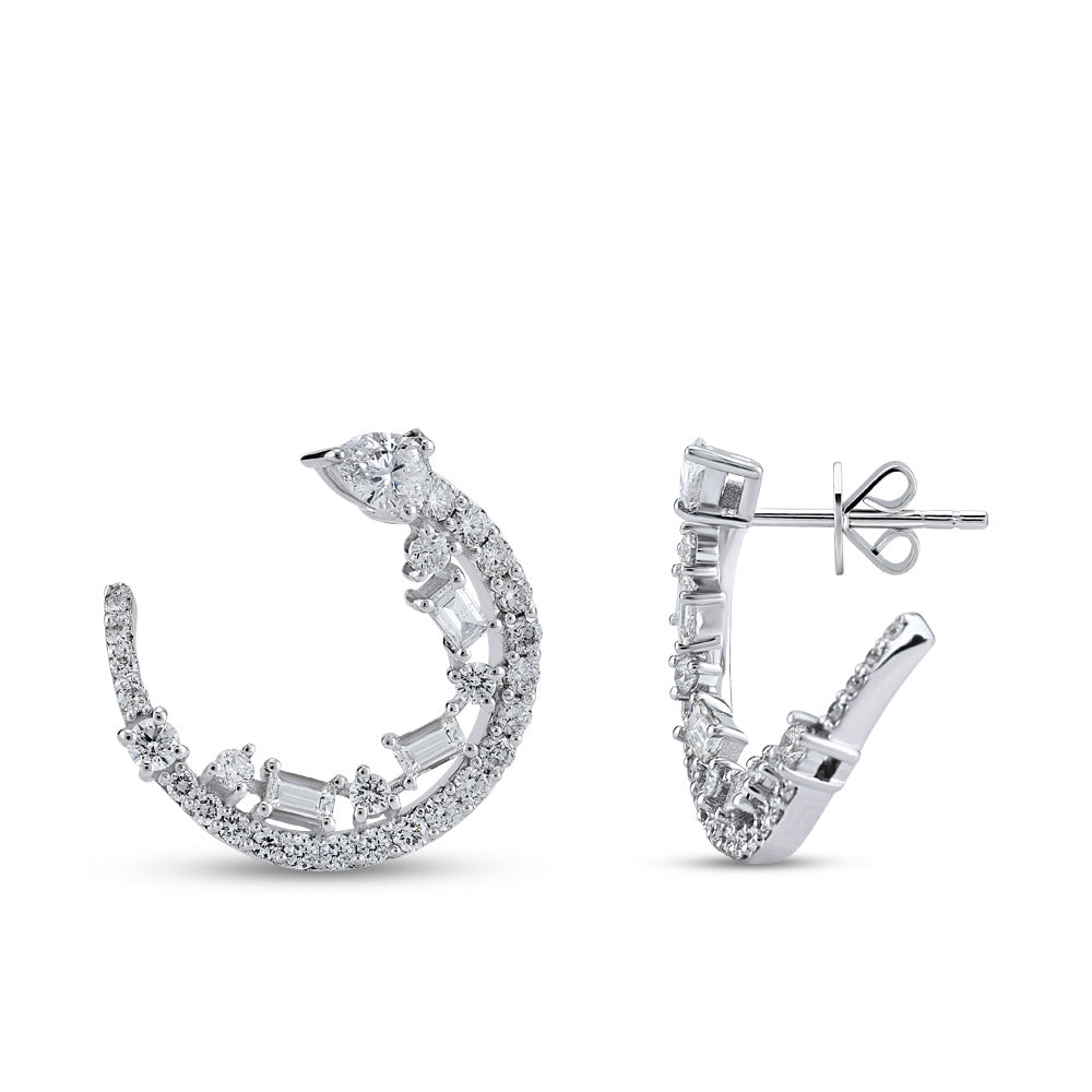 Design Diamond Earrings
