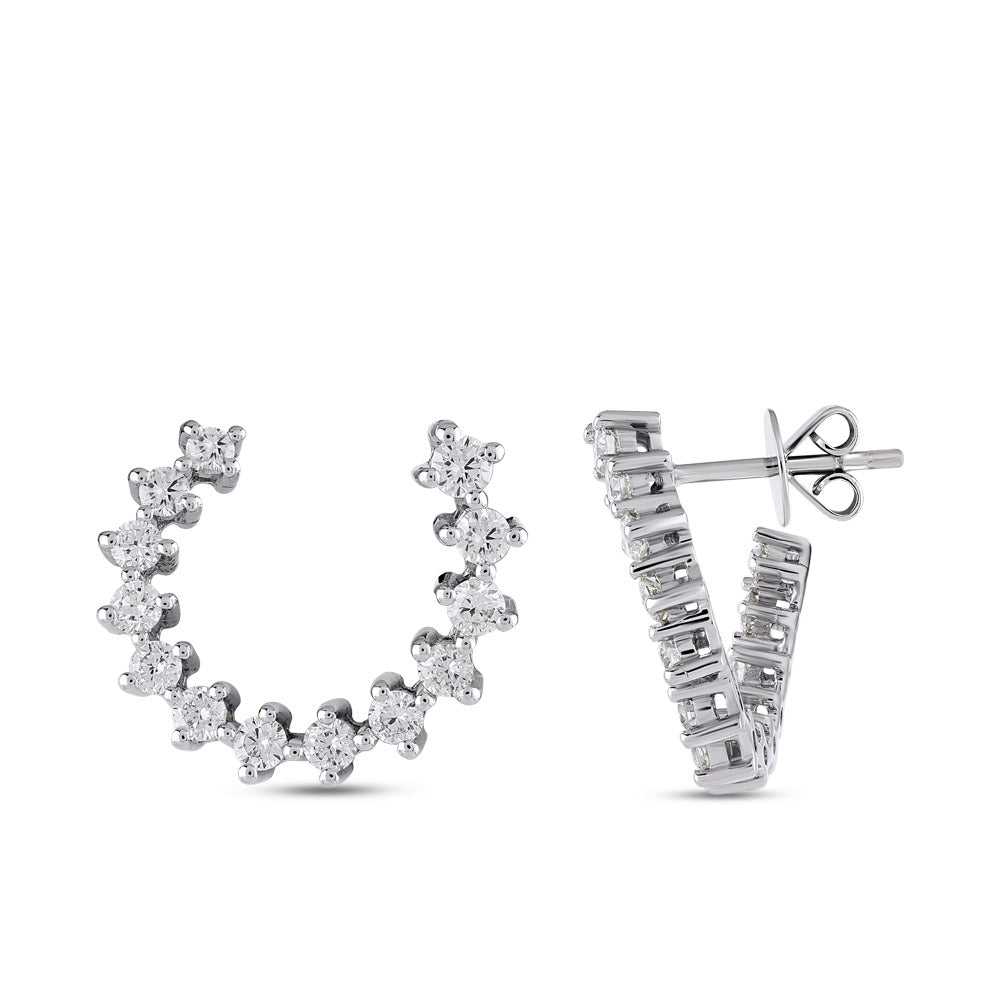 Design Diamond Earrings