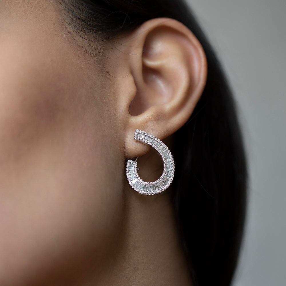Design Diamond Earrings
