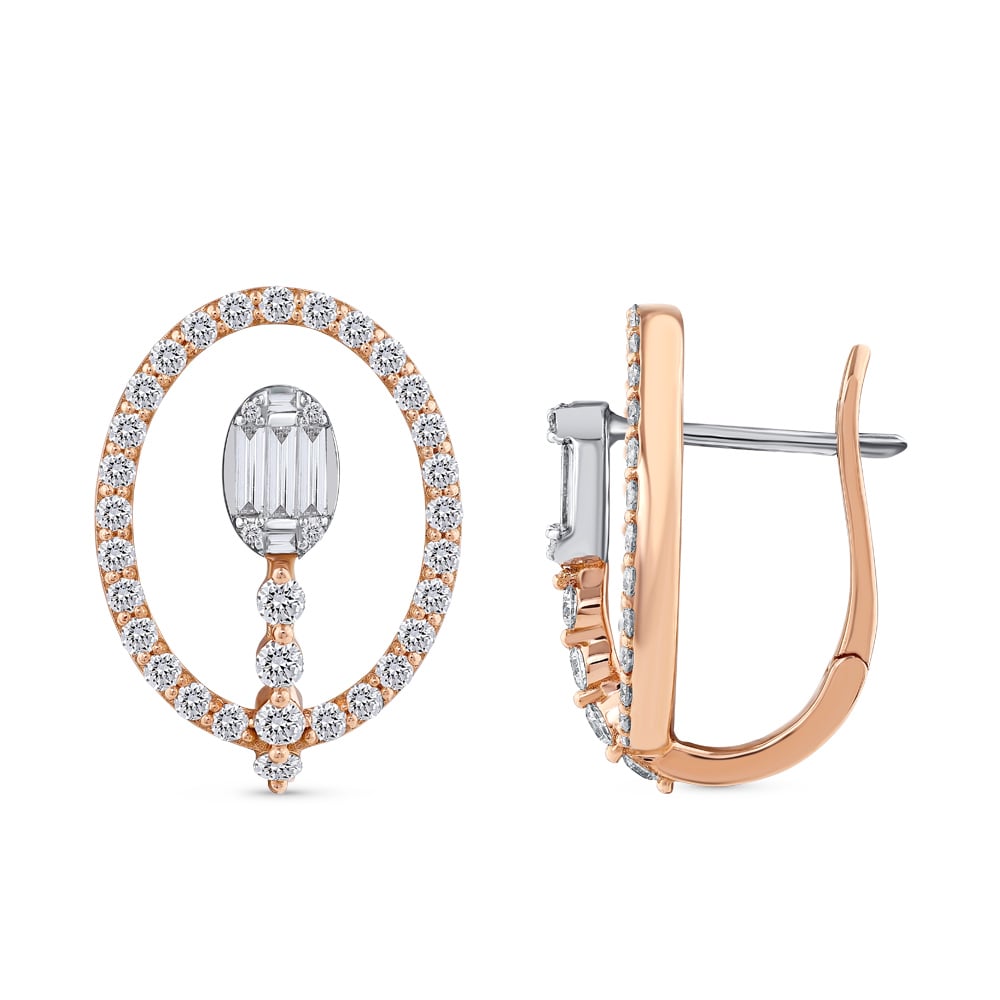 Design Diamond Earrings
