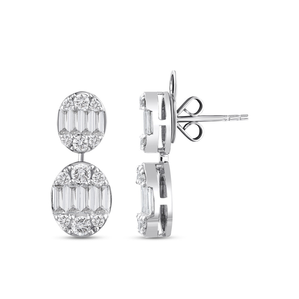 Design Diamond Earrings