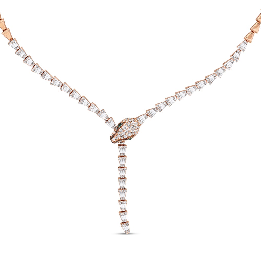 Ophidia Diamond Necklace