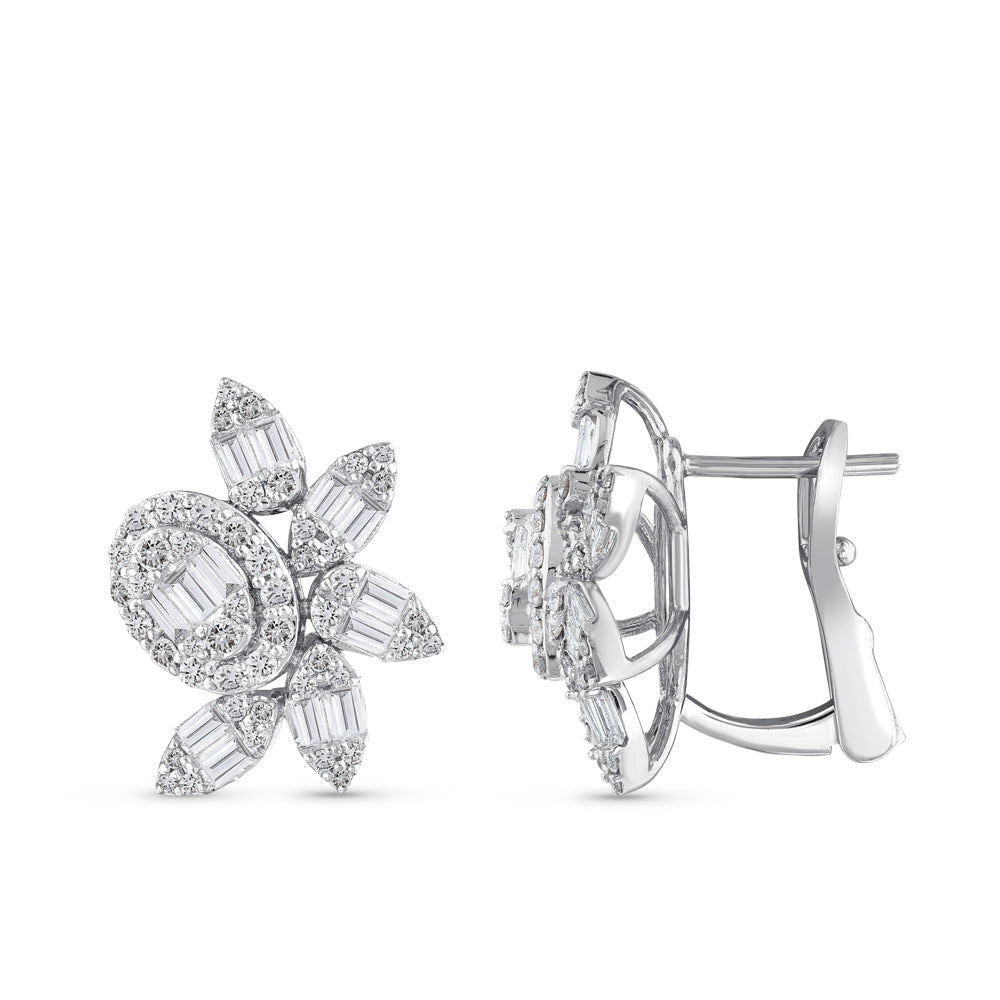 Diamond Design Earrings