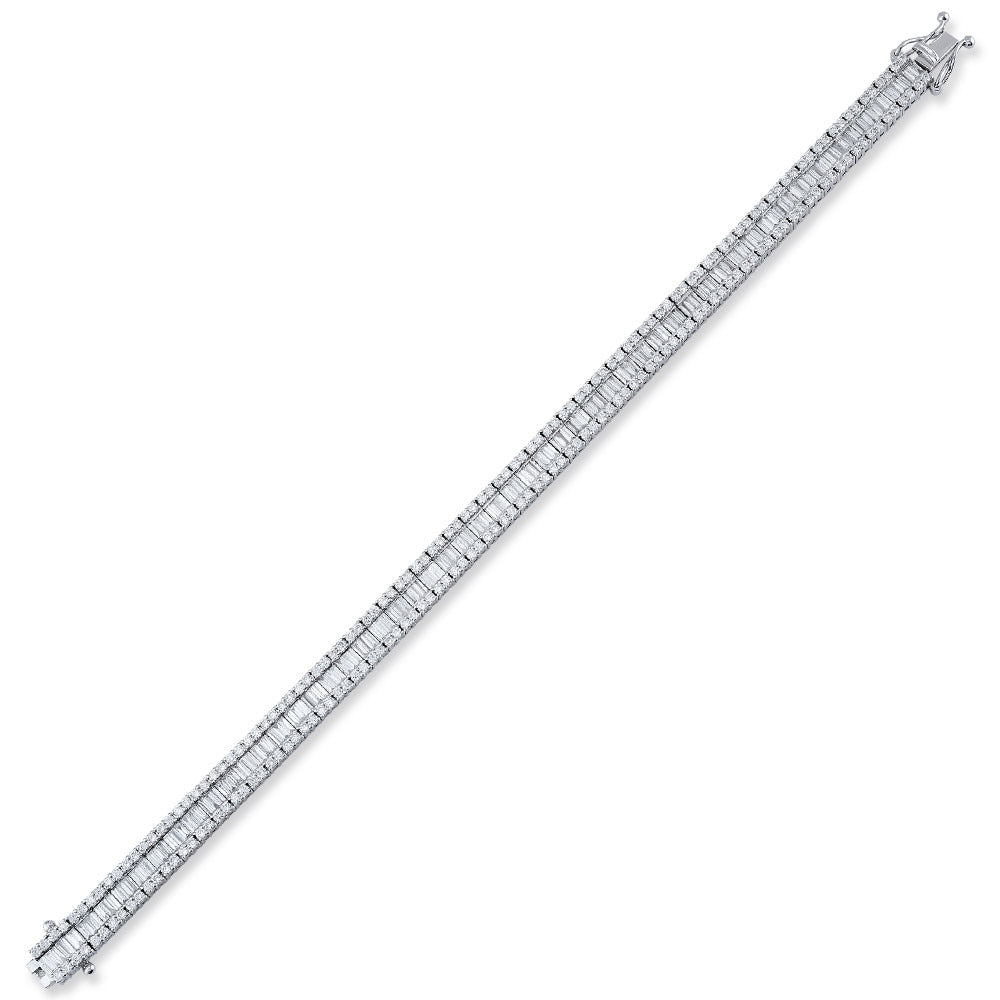 Baguette Diamond Bracelet