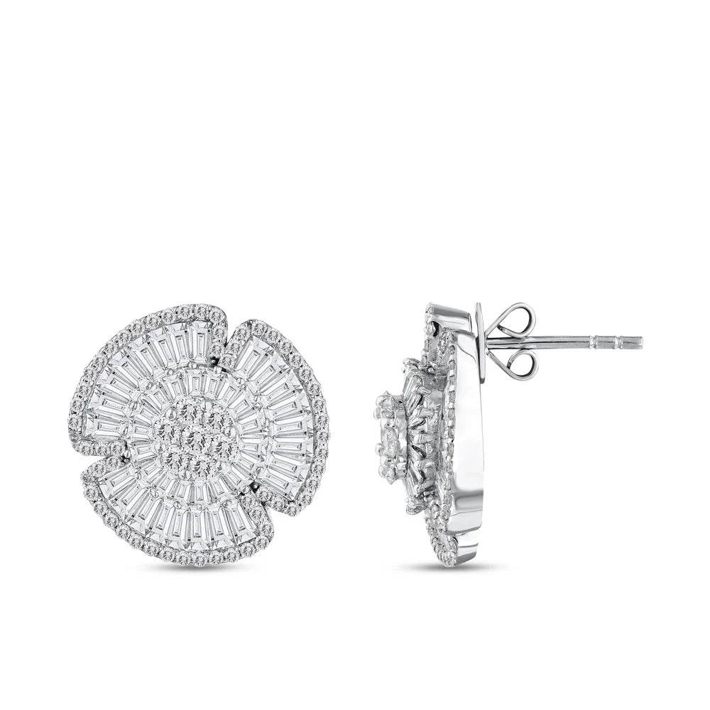 Diamond Design Earrings