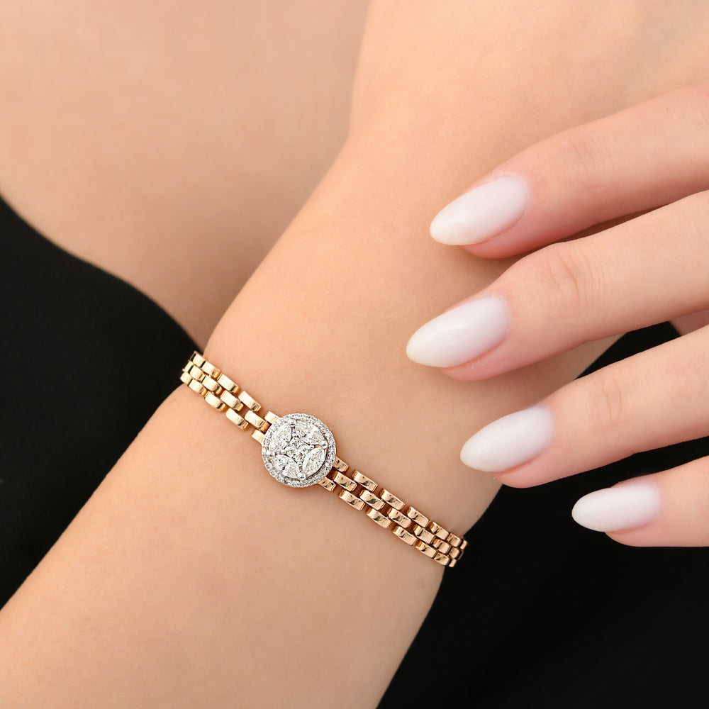 Diamond Design Bracelet