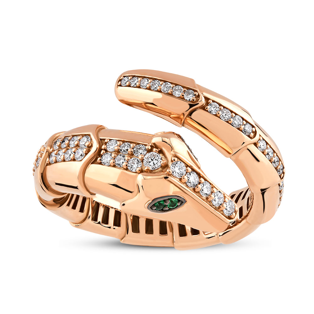 Diamond Ophidia Ring