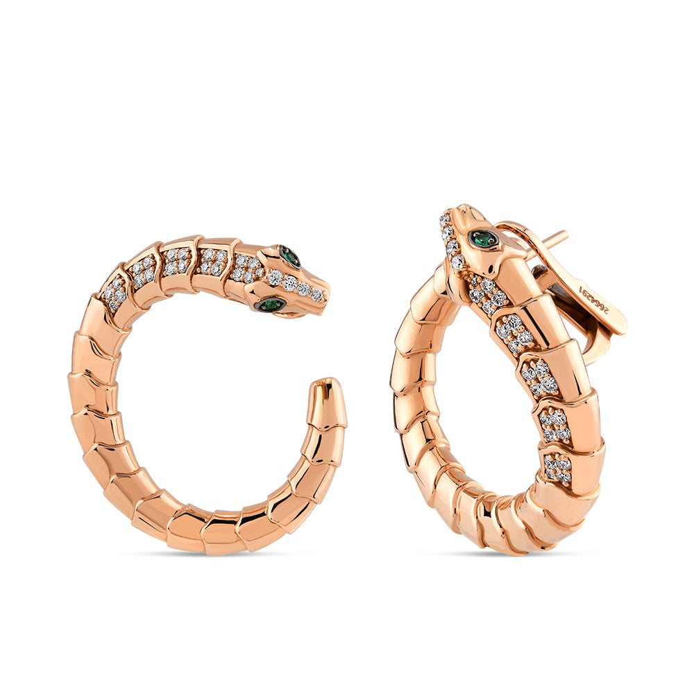 Diamond Ophidia Earrings