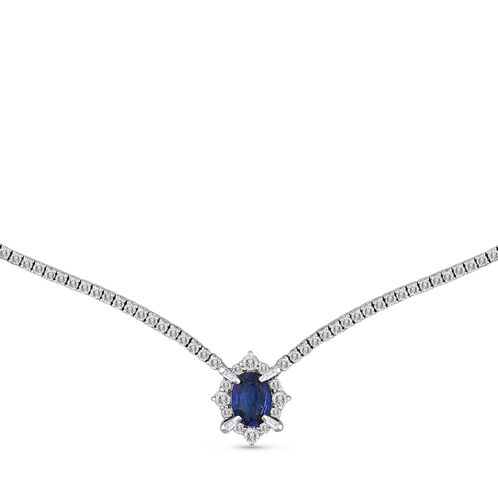 Sapphire Necklace