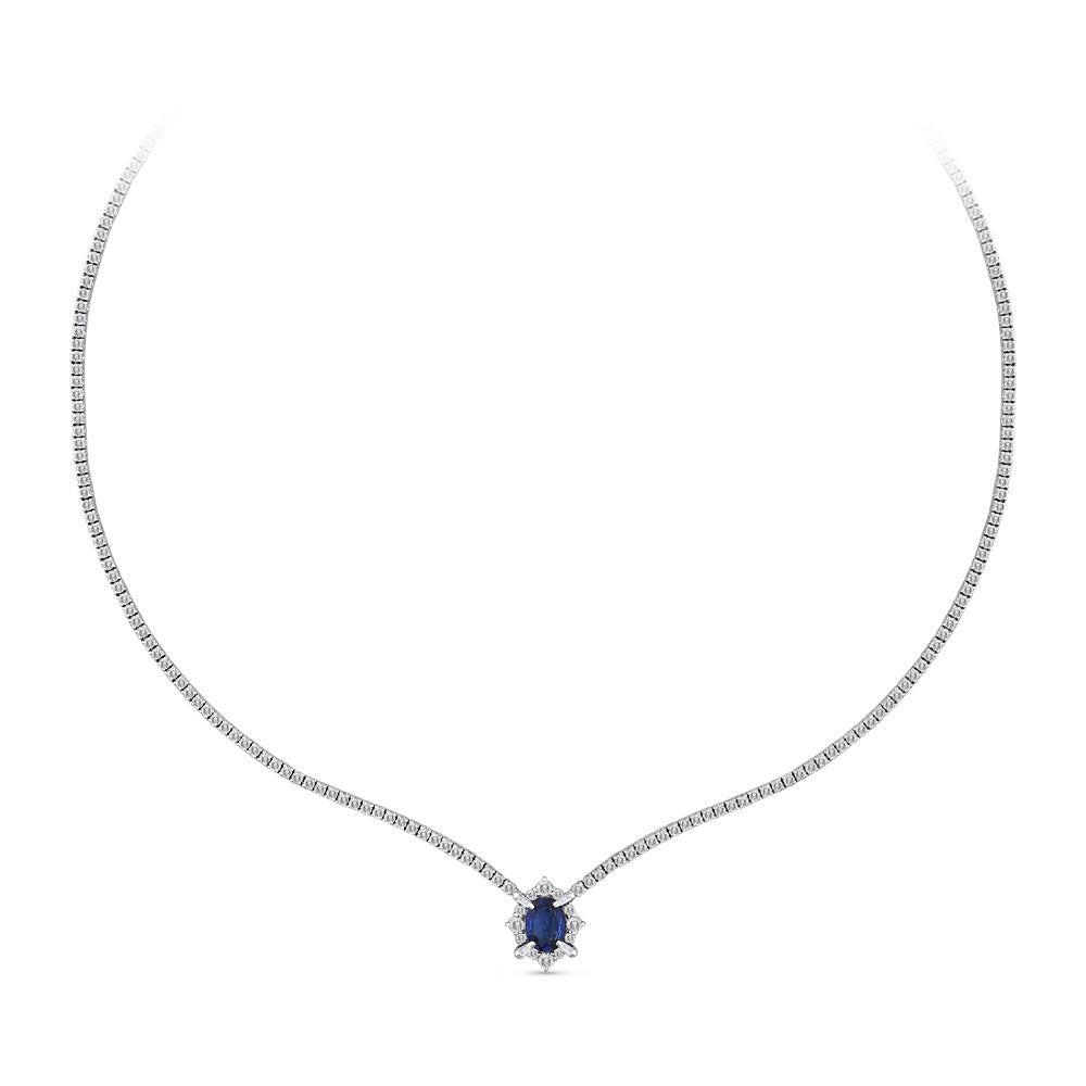 Sapphire Necklace