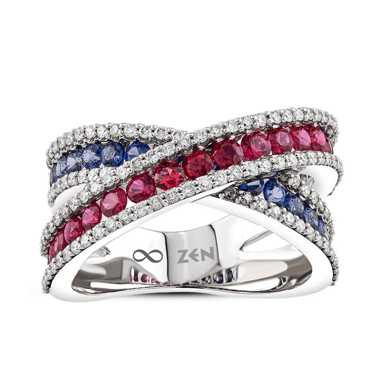 Sapphire Ruby Ring