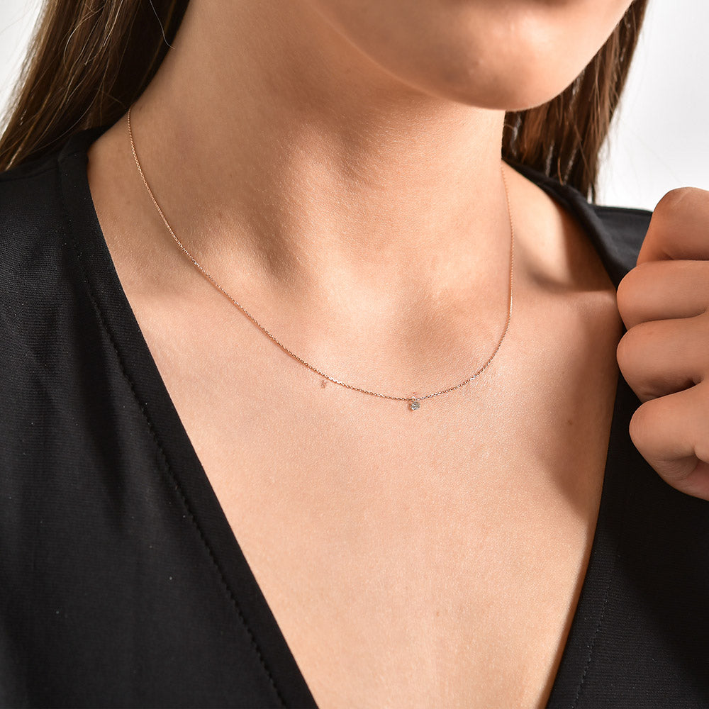 Diamond Design Necklace
