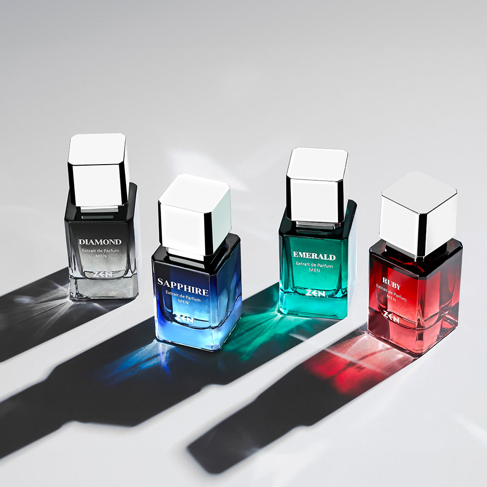Zen Men's Perfume – 4-Piece Set