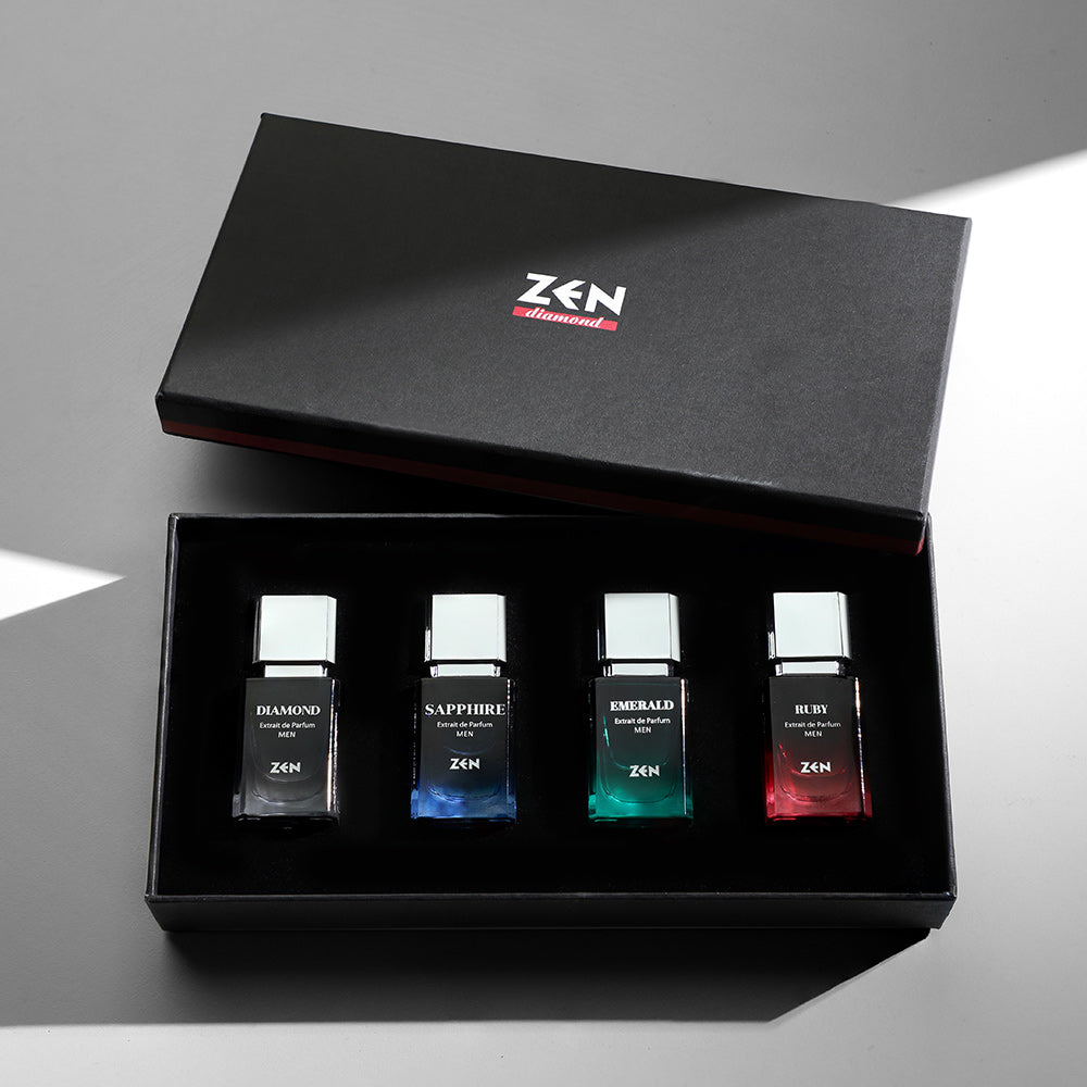 Zen Men's Perfume – 4-Piece Set