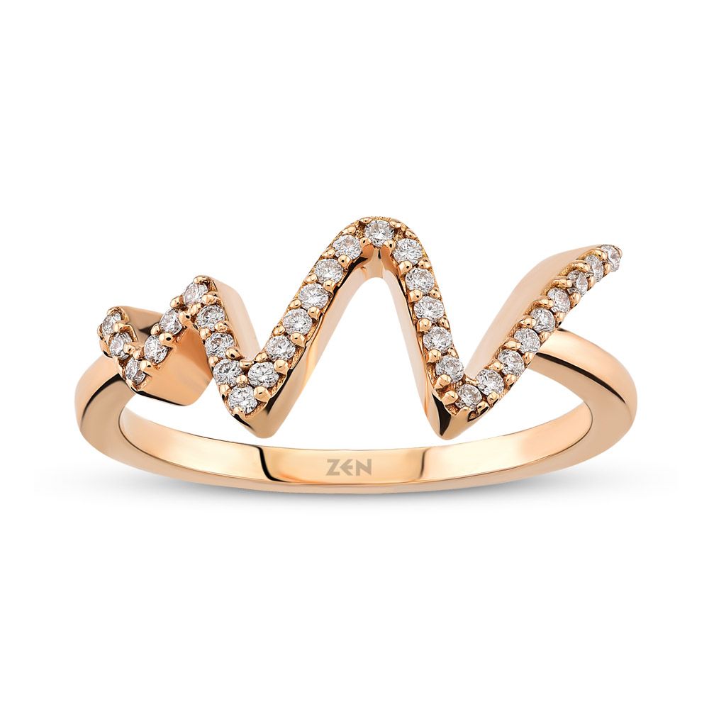 Rhytm Of Love Diamond Ring